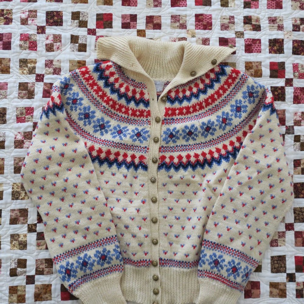 Vintage 1980s Ski Sweater